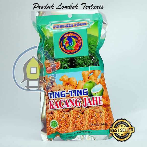 

Ting Ting Kacang Jahe Phoenix Khas Lombok 248 Gram