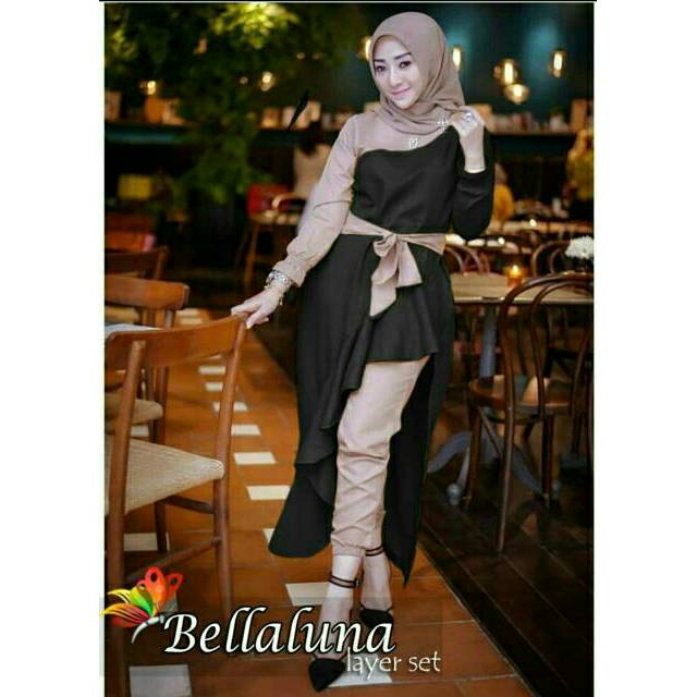Baju Setelan BellaLuna Murah / Baju Setelan BellaLuna Mewah