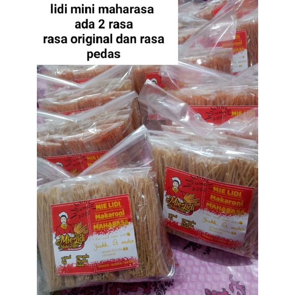 

mie lidi mini maharasa 10g