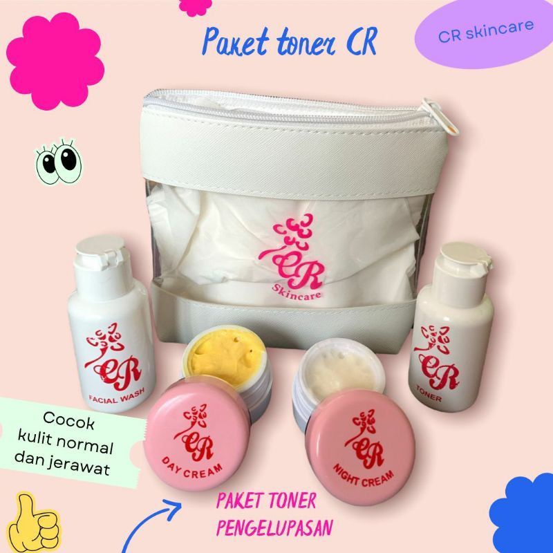 Cream CR Siang Malam Kemasan Baru Ungu