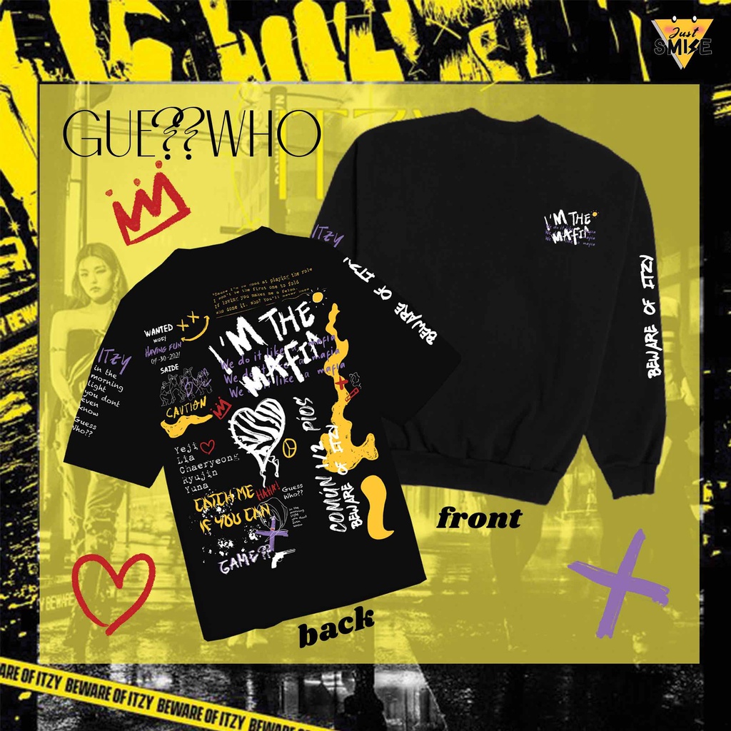 Kaos ITZY Mafia In the Morning Graffiti Aesthetic Style