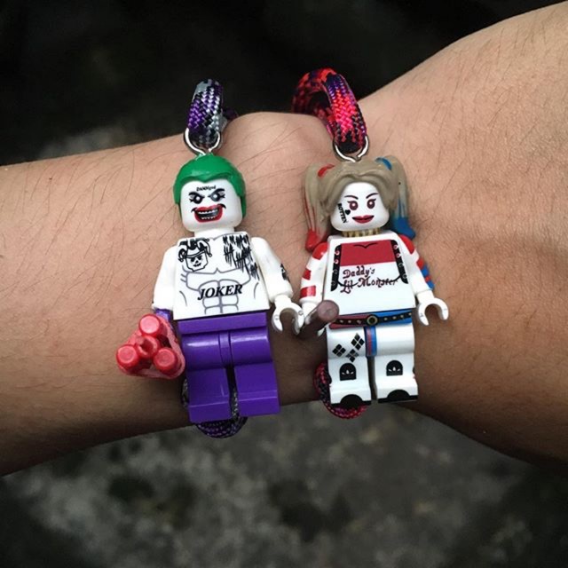 Bracelet Lego Joker & Harleyquinn