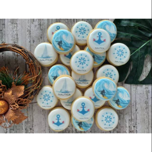 

.Custom Kue kering dengan foto logo atau gambar bisa dimakan ( ds bgr )