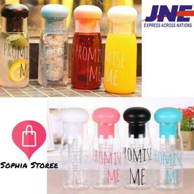 'PROMISE ME' Tritan Bottle for Infused Water