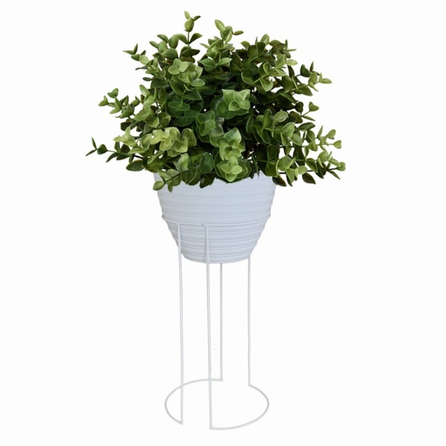 Standing Pot Penyangga Pot Besi D 25 cm T 50 cm Kokoh