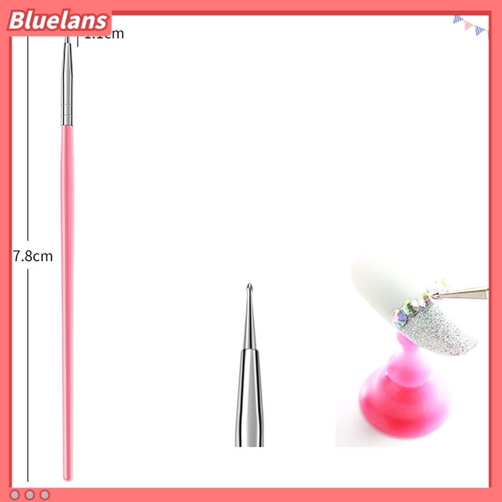 Bluelans 15Pcs / Set Pen Perawatan Kuku Bahan Plastik Ramah Kulit Untuk Manicure