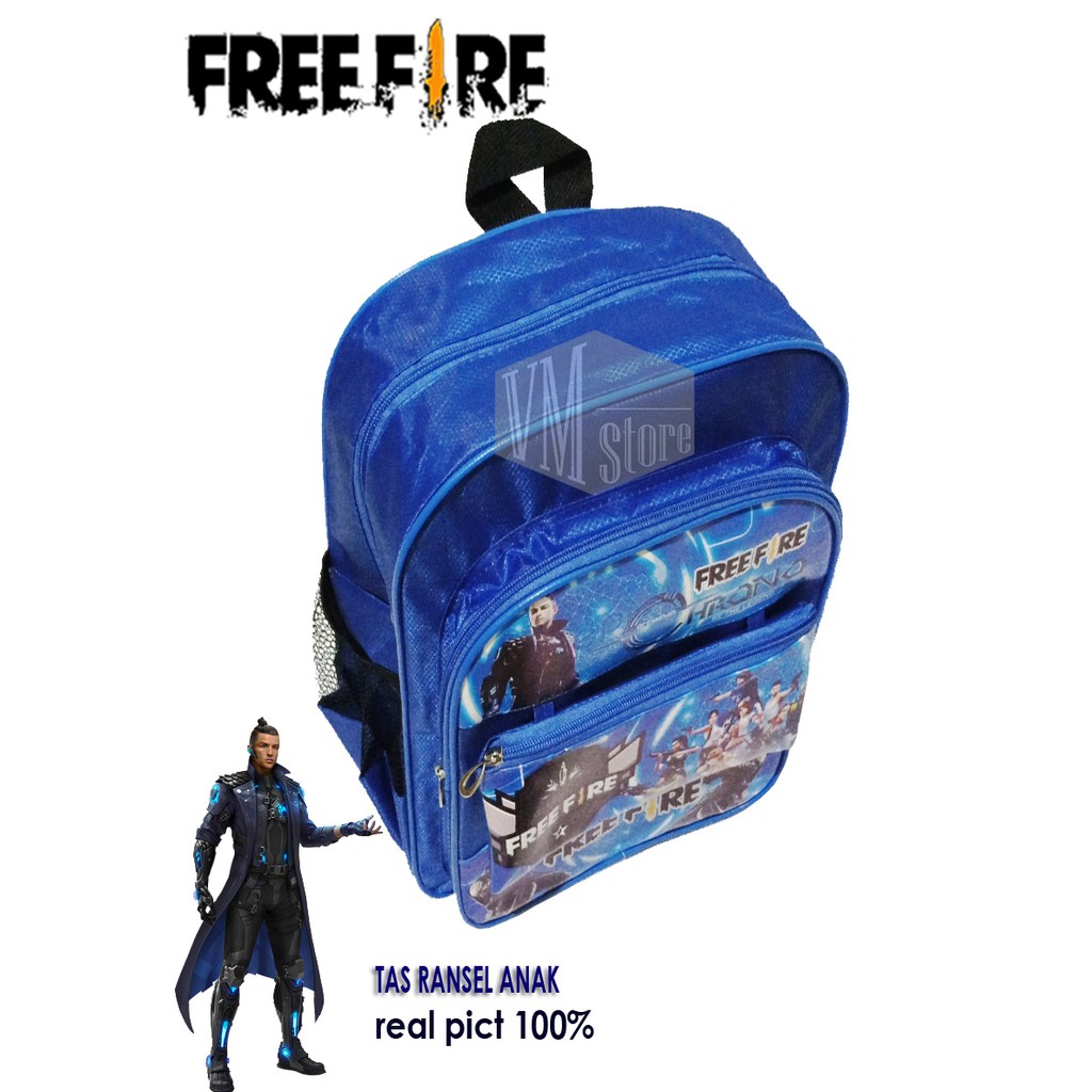 TAS RANSEL ANAK FREE FIRE TAS RANSEL SEKOLAH ANAK LAKI - LAKI TAS ANAK KARAKTER FREE FIRE PAUD TK SD TAS GENDONG ANAK LAKI-LAKI