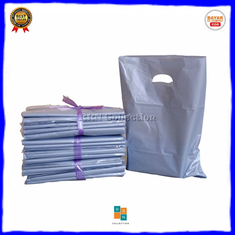 PLASTIK PACKING ADA PLONG UK. 30x40 tebal 0,3 mikron/plastik packing olshop/plastik packing baju