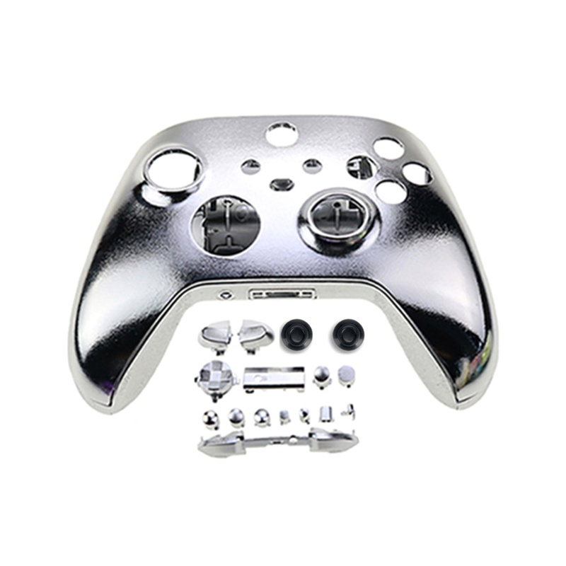 Btsg Chrome Case Cover Housing Shell Gamepad Penutup Luar Untuk Xbox Series X/S