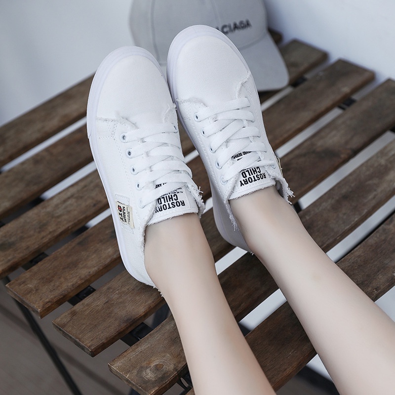 Favorite &quot;FREE BOX&quot; Sepatu Sneakers Wanita Korea Sneakers Kanvas Sepatu Cassual Fashion Stylish Premium Quality Import 9153