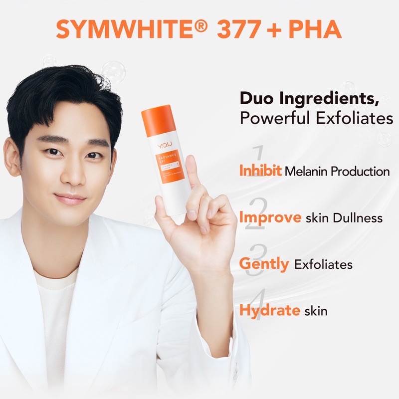 YOU Radiance Up! &quot;Symwhite 377&quot; / Symwhite 377 Pure CICA Essence KIMSOOHYUN Special Edition Sticker KSH BPOM / You Radiance Up Pure Cica Essence 100ml / Symwhite 377 ( YOU MAKEUPS OFFICIAL STORE )