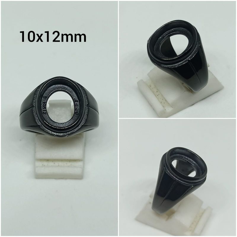 CINCIN/EMBAN/RING TITANIUM RR 10x12mm OVAL