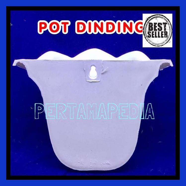 Pot Tempel Bunga/ Pot Dinding Bunga Plastik