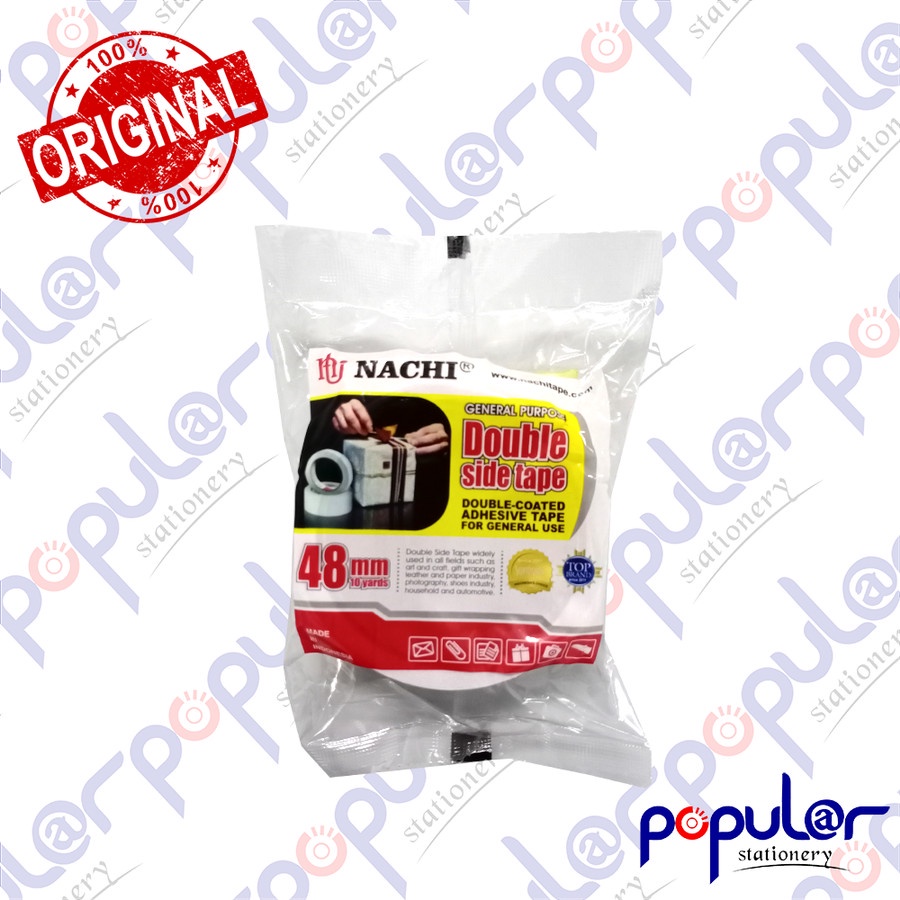

Isolasi Bolak Balik / Double Tape Nachi 2 Inch / 48 MM