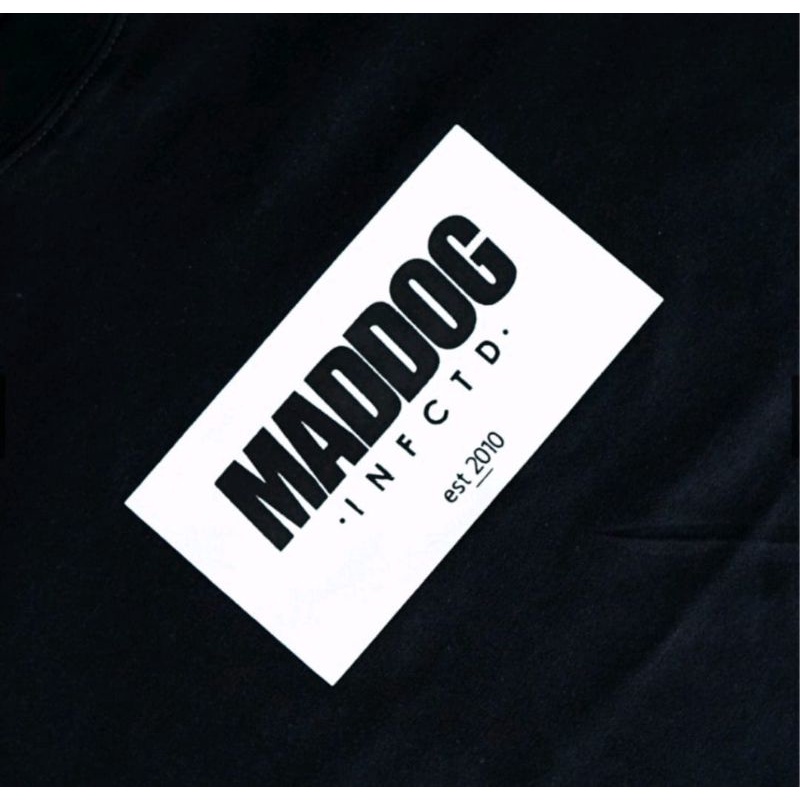 Maddog infected - sweater Crewneck Box Black Catton