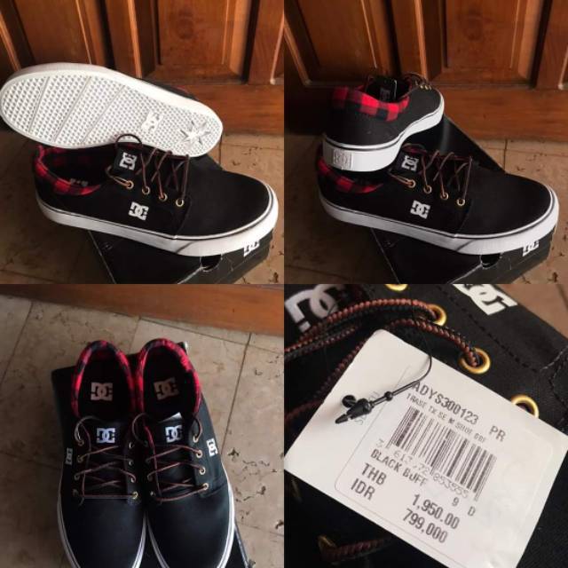 Sepatu DC Trase TX SE M Black Buffalo