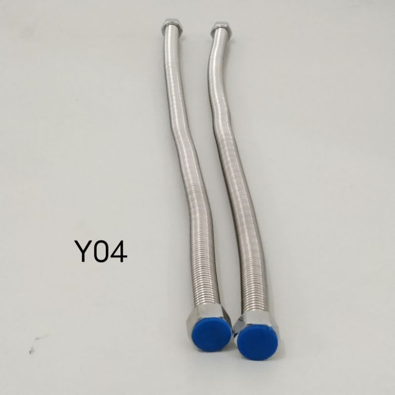 Hot Water Hose selang flexible kaku air panas 60cm stainless Y04