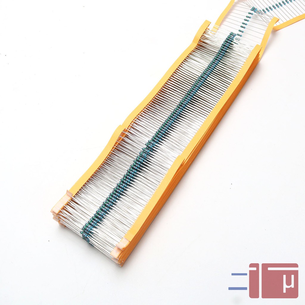 x10 Resistor 15K 1/4W Metal Film 1% Taiwan Kaki Tembaga