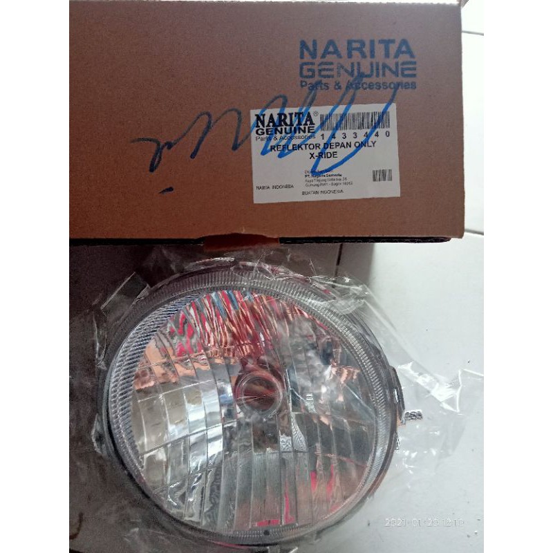 LAMPU DEPAN MOTOR YAMAHA X-RIDE OLD
