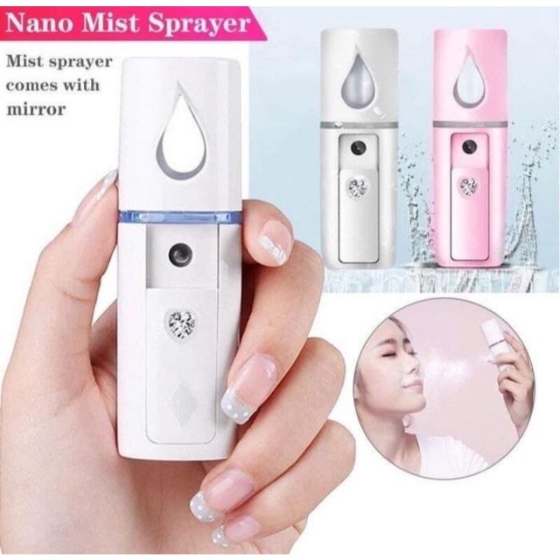 NANO SPRAY / NANO SPRAY MURAH / NANO SPRAY KIPAS / NANO SPRAY WAJAH PORTABLE MINI USB/MIST PRAYER PE