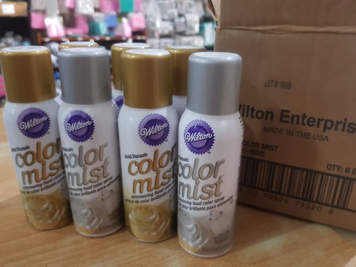 

Wilton Color Mist Silver 15oz 42gr / Spray aerosol color