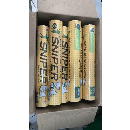 Shuttlecocks kok Batminton Cock bulutangkis Kok bulutangkis  sniper kuning