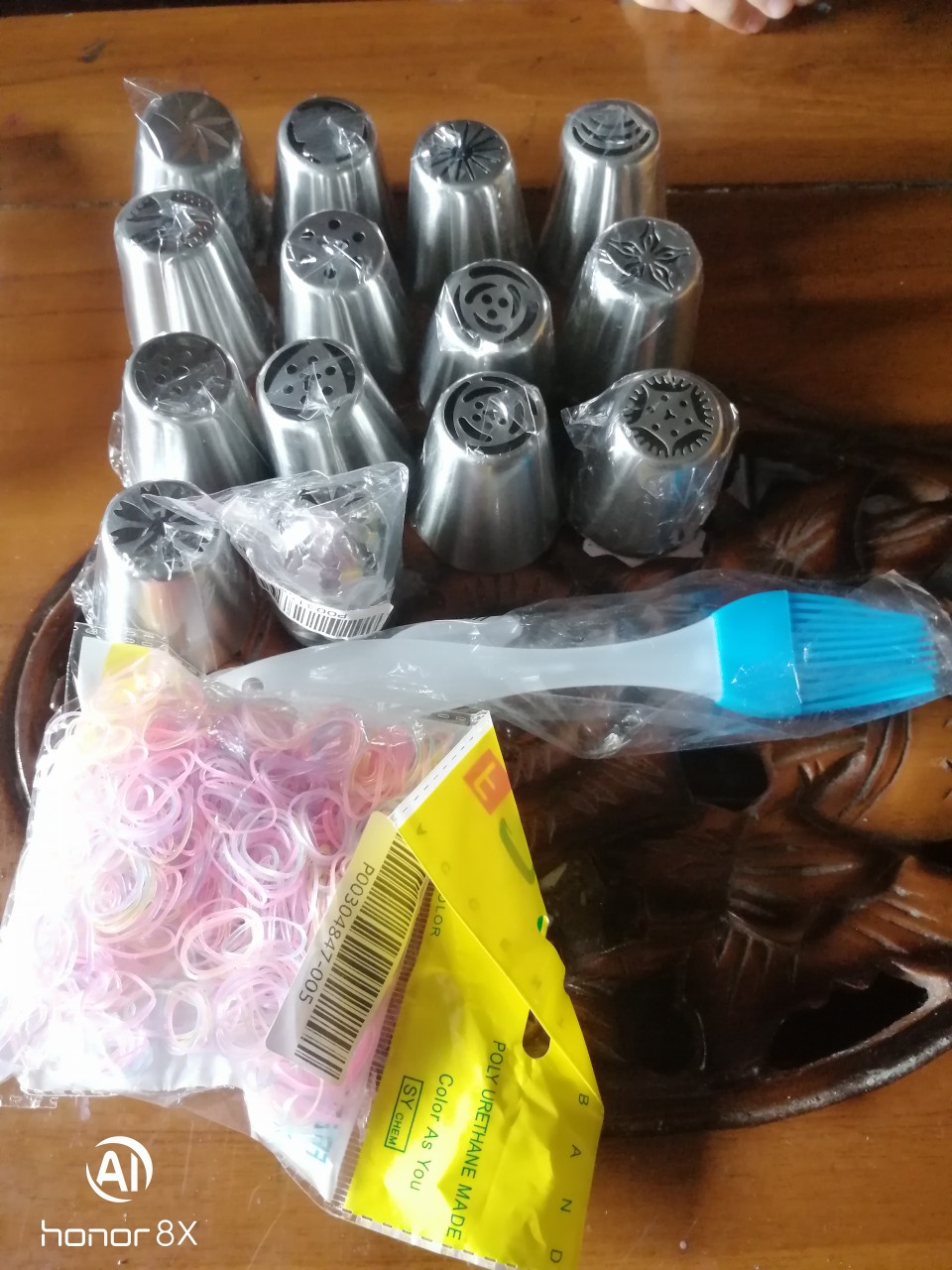 [cod][cod] Peralatan Baking: Spuit Piping Rusia 2016 Terbaru Untuk Membuat Icing Fondant Cupcake