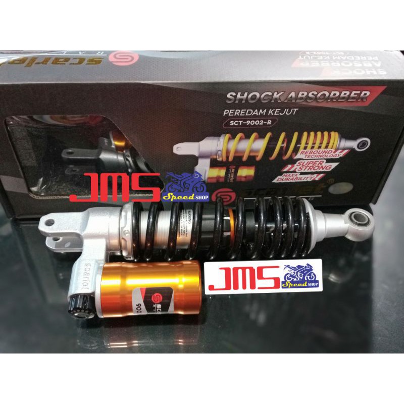 shock shockbreaker scarlet tabung bawah ukuran 310/330 klik fungsi mio beat vario 110 xeon soul gt scoopy genio mioj mio m3 lexi freego