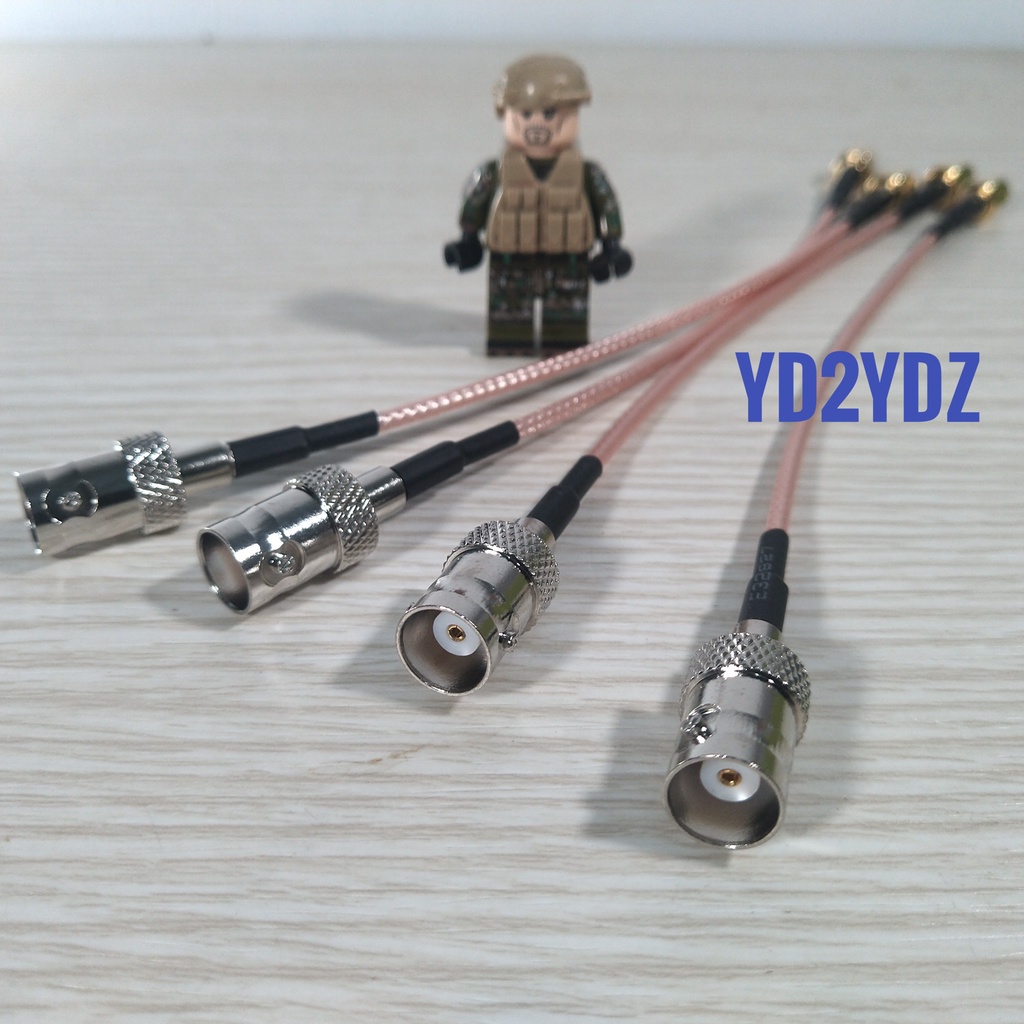 pigtail sma male to bnc female konektor kabel rg316 15cm jumper sambungan ht rf antenna nanovna vna analyzer coaxial coax rg-316 antena luar extension connector teflon