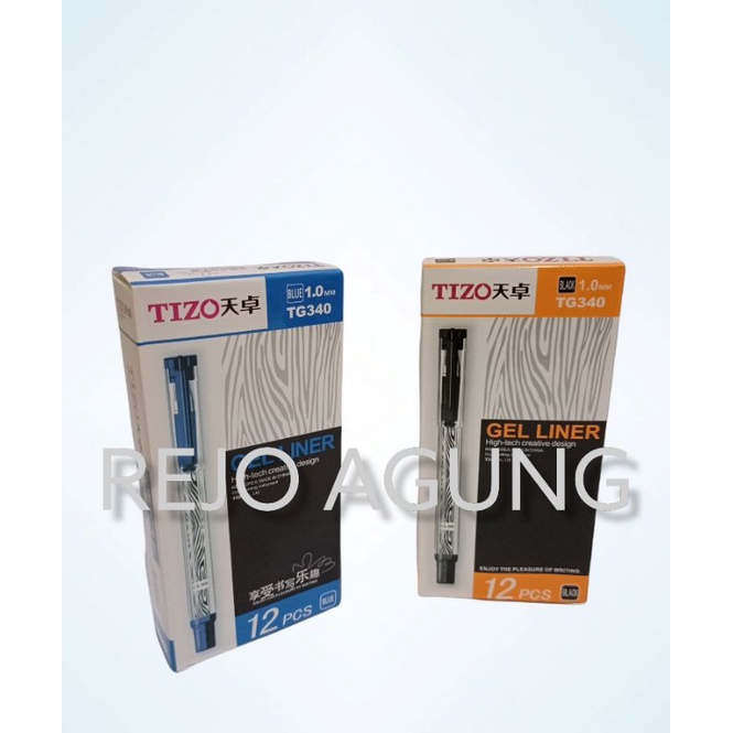 

SATUAN ( 1 PCS ) Pulpen Tizo Tg-340 Gel Pen Tizo Tg-340 1.0mm