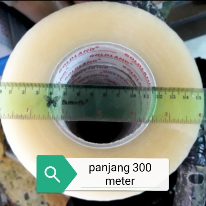 

perekat-pengikat- opp lakban jumbo 2 inch / lakban jumbo 2 inch 500 yard / lakban super - putih