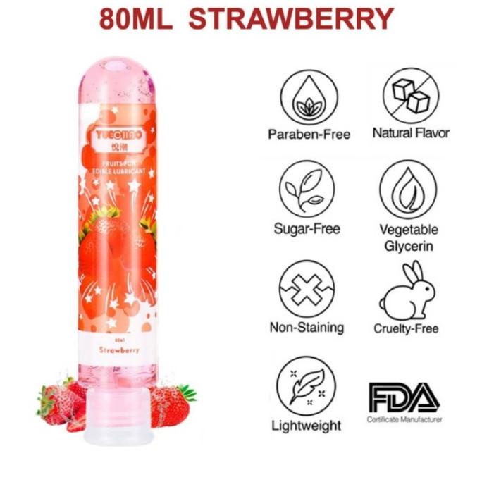 Lubricantss Pelicinn Wangi Buah Alat Bantu Pijat Wanita/Pria 100Ml