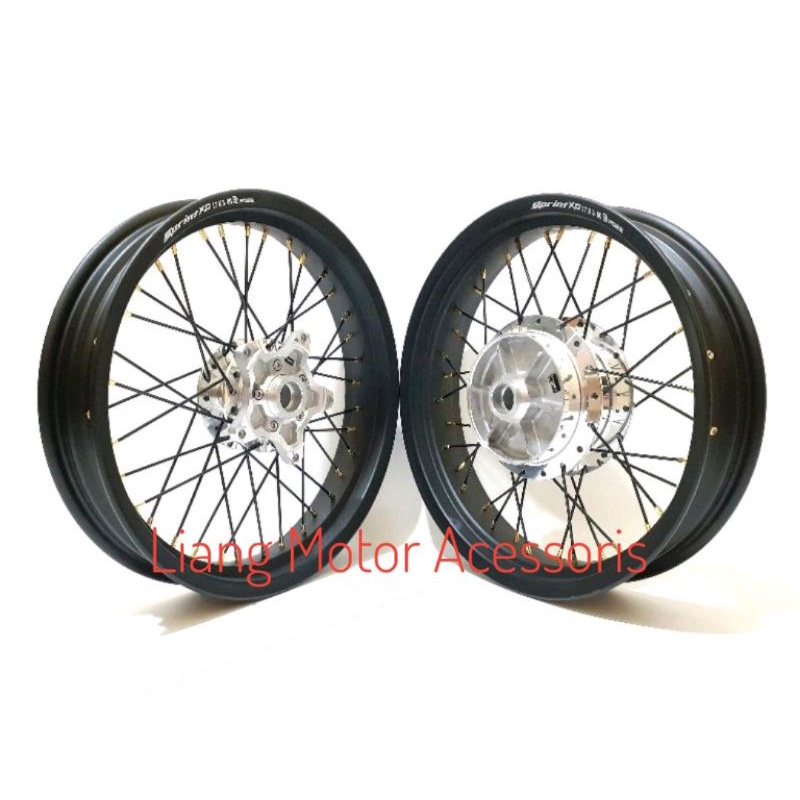 Sepaket Velg Tromol Set Jari2 - Paketan Yamaha Vixion R 155 - R15 V3 / VVA - XSR 155 - MT 15