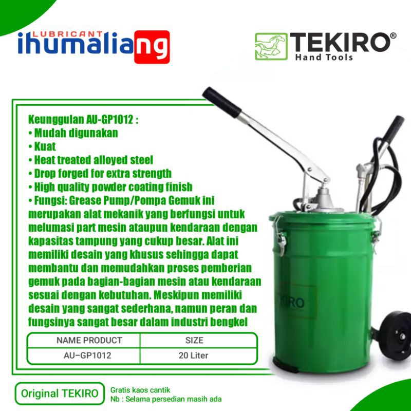 POMPA PISPOT MINYAK GEMUK | AU-GP1012