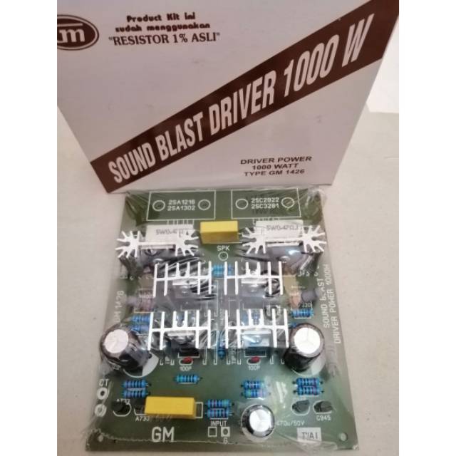 Kit driver power 1000watt soundblast GM