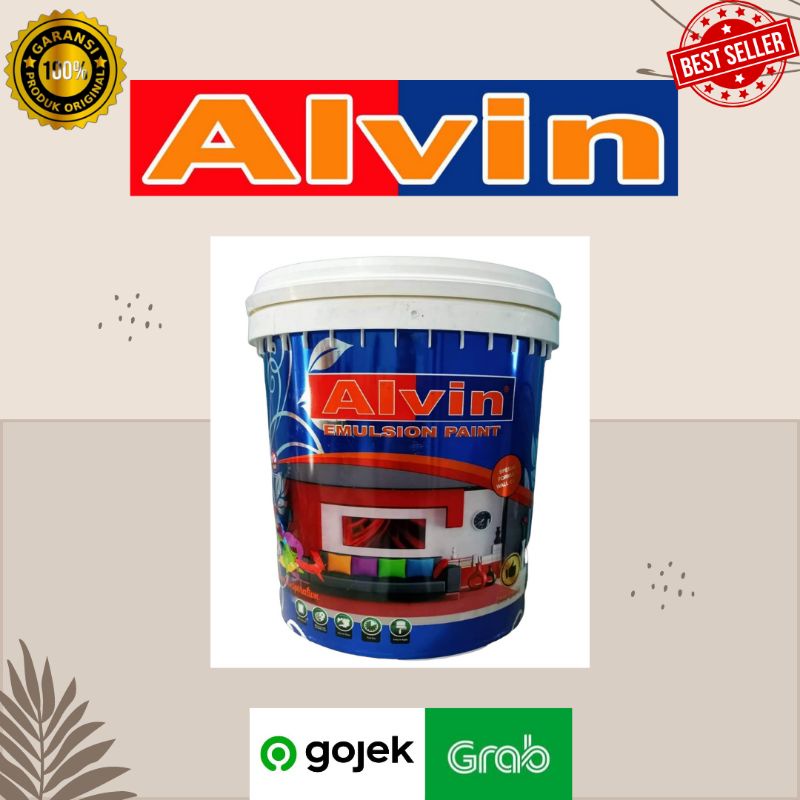 ALVIN CAT TEMBOK 25 kg (instan)