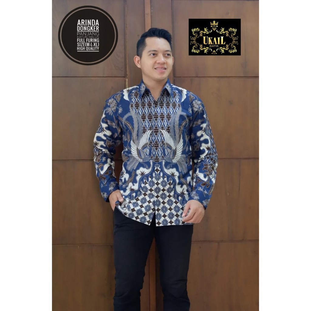 ARINDA DONGKER / BATIK PRIA LENGAN PANJANG / by UKAIL BATIK / 10.3