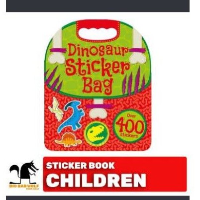 

dinosaurs sticker bag 400 sticker big bad wolf