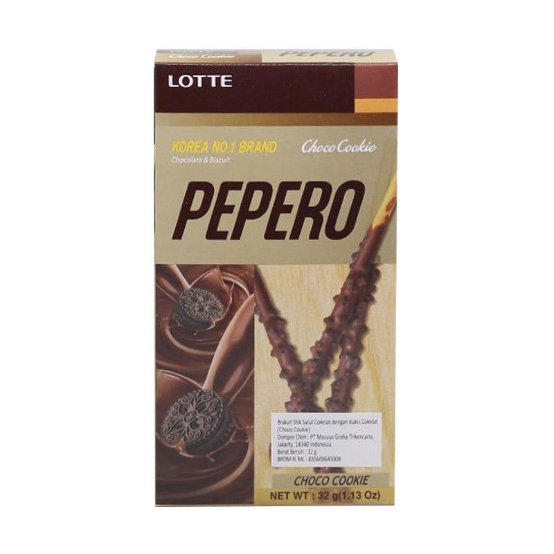 

Pepero Lotte Choco Cookie Pepero Biskuit 256g