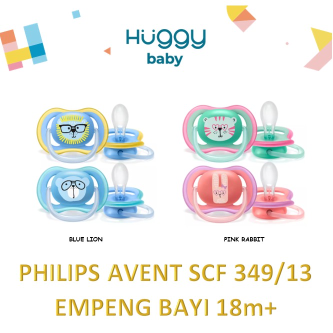 Philips Avent SCF 349/13 Ultra Air Soother Empeng Bayi Ortodontik