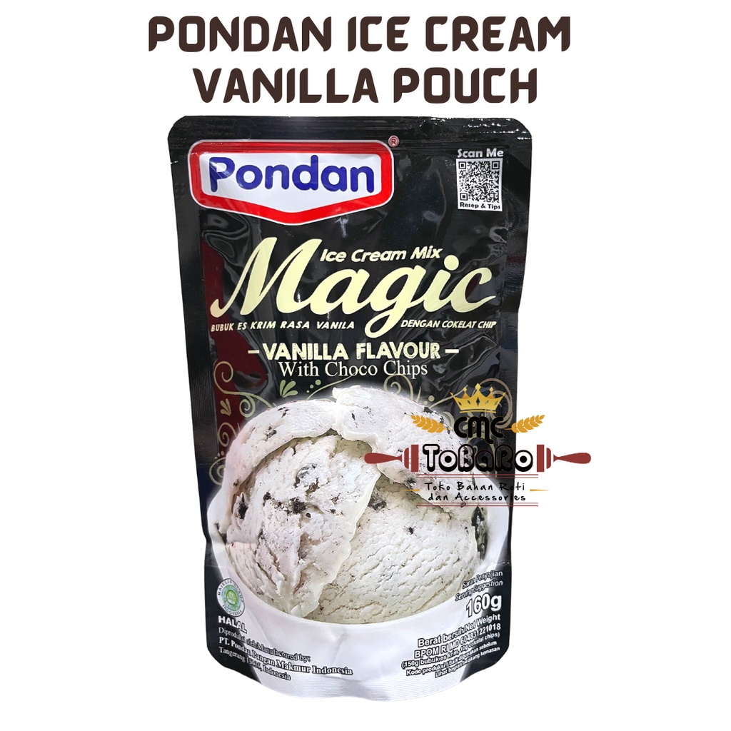 

Pondan Ice Cream Vanilla 160 gram Kemasan Pouch