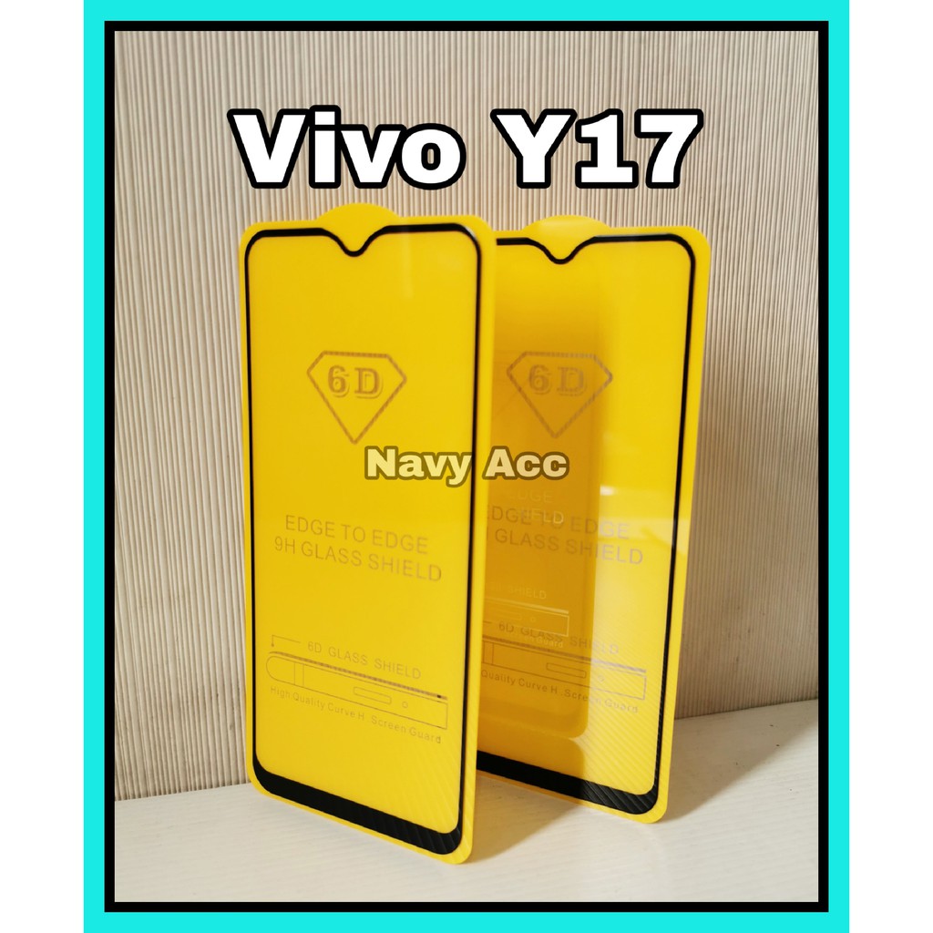 Tempered Glass 9D Full Cover Vivo Z1 PRO - S1 - Y17 - Y91 - Y93 - Y95