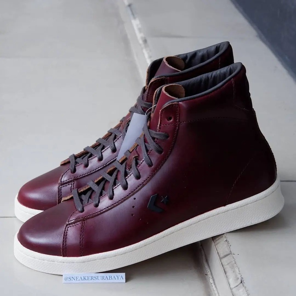 Horween x Converse Pro Leather Hi Ganache