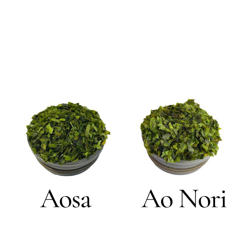 AONORI &amp; ANA AOSA Bubuk Nori 10 gram 50 gram │Ao Nori 100 gr  Powder Import Taburan Takoyaki │