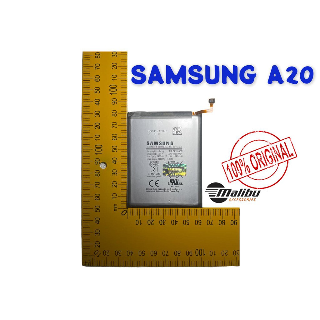 Baterai Batre Samsung A20 / EB-BA205ABN