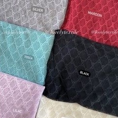 Kain Tile Kotak / Kain Tulle motif Diamond GC / Kain Brukat Tile