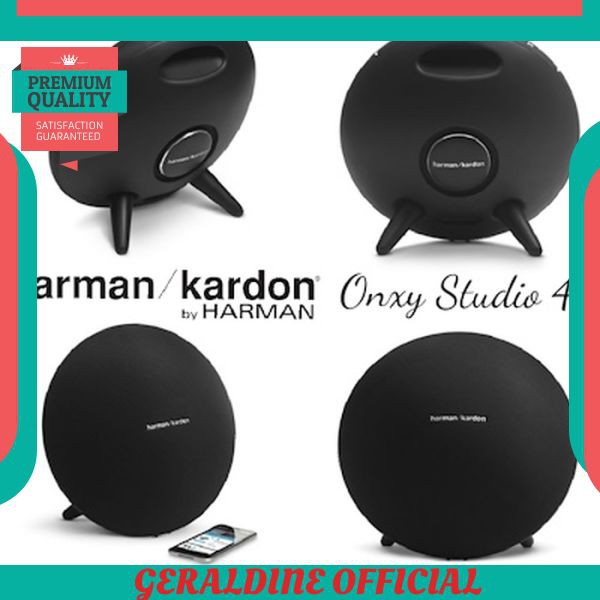 HOT DEAL Bluetooth Speaker Harman Kardon ONYX STUDIO 4 Wireless Garansi IMS - Hitam