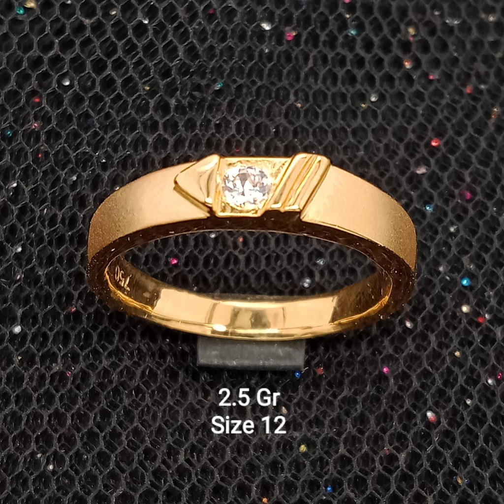 Cincin Emas 17 K - 2.5 Gr Kadar 750 - 2673