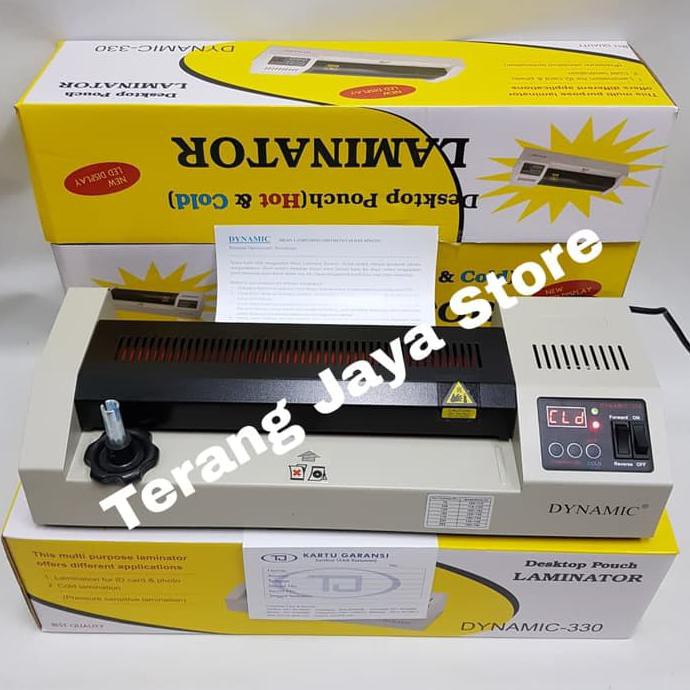 

Mesin Laminating DYNAMIC 330 (A3)