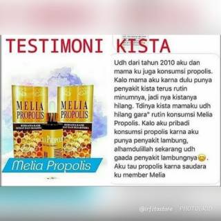 Melia Propolis Stokist  Distributor Pt Melia Sehat Sejahtera